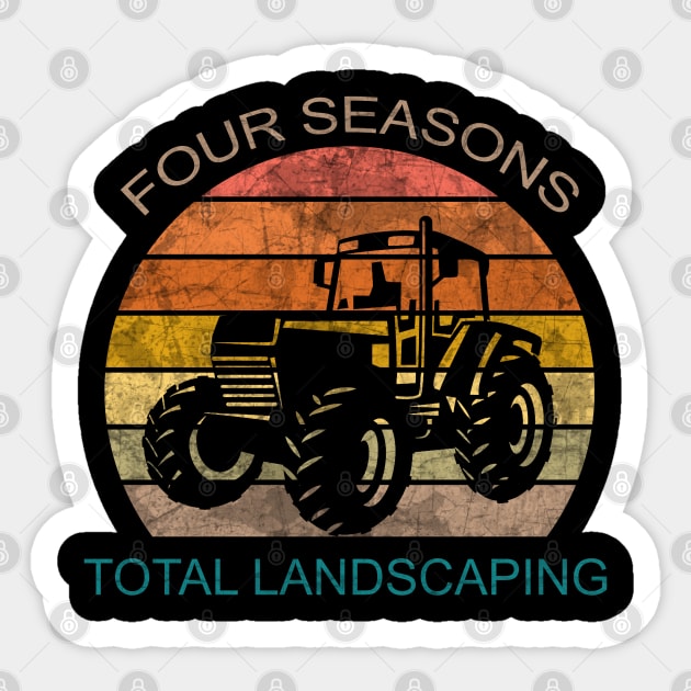 Four Seasons Total Landscaping Sticker by valentinahramov